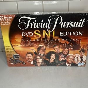2004 Parker Brothers Trivial Pursuit DVD SNL Edition Board Game Adult New SEALED